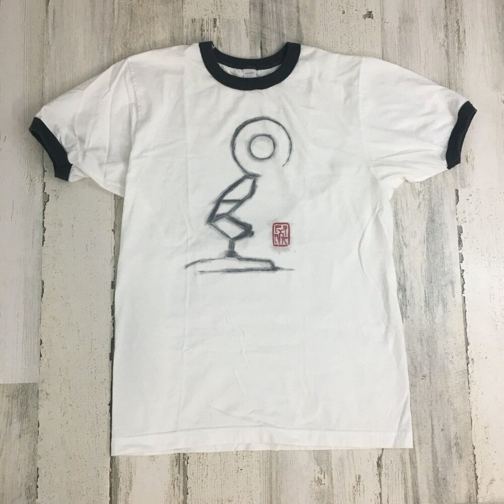 Pixar Studios Emeryville CA Disney T Shirt Sz S Lamp Asian Style EMPOLOYEE STORE